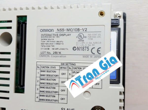 HMI Omron NS5-MQ10B-V2