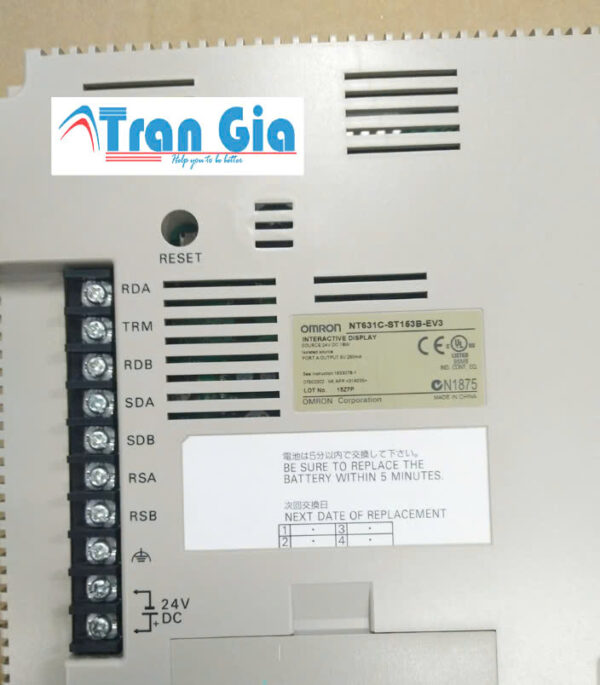 HMI Omron NT631C-ST153B-EV3