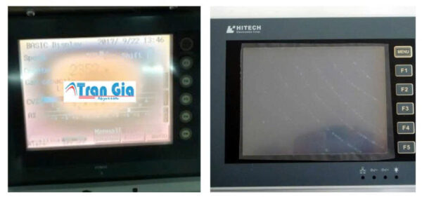 Thiết bị màn hình HMI đang trong quá trình sửa chữa tại TRAN GIA Thiết bị màn hình HMI đang trong quá trình sửa chữa tại TRAN GIA