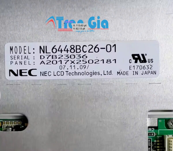 NL6448BC26-01 Màn hình LCD NEC 8.4 inchs cho máy CNC