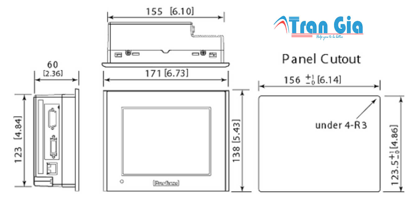 Màn hình HMI Pro-Face GP2300-LG41-24V