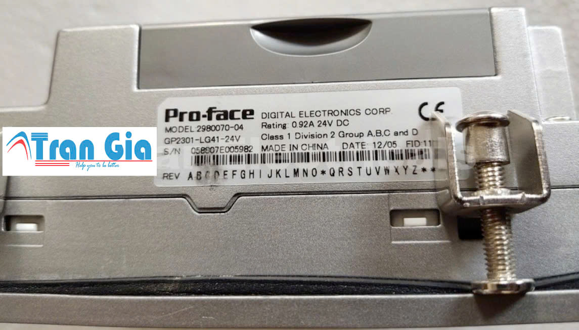 Màn hình HMI Pro-Face GP2301-TC41-24V