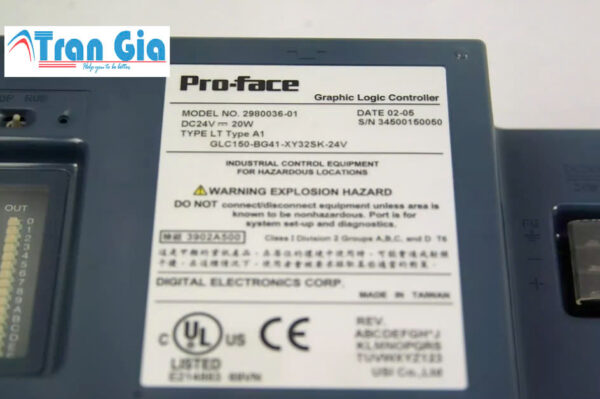 Màn hình Proface GLC150-BG41-XY32SK-24V Màn hình Proface GLC150-BG41-XY32SK-24V