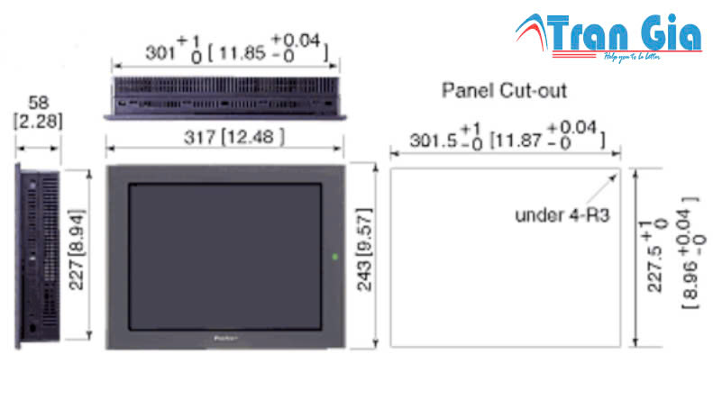 Màn hình Proface GP2501-TC11