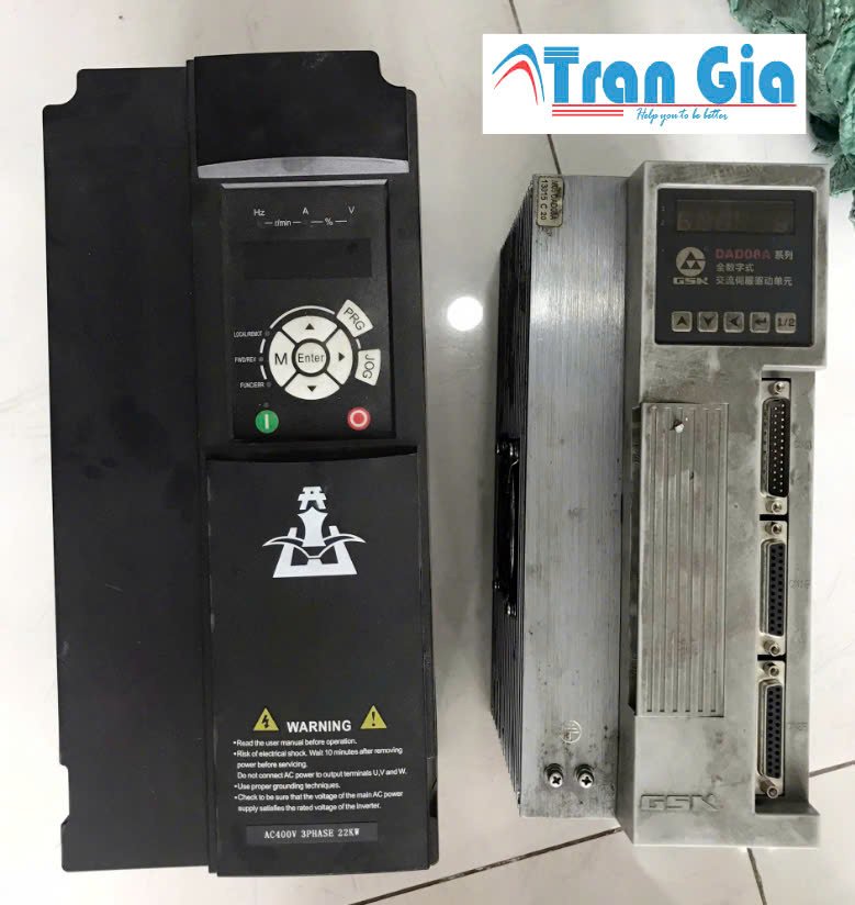 Một số hình ảnh sửa chữa biến tần tại TRAN GIA
