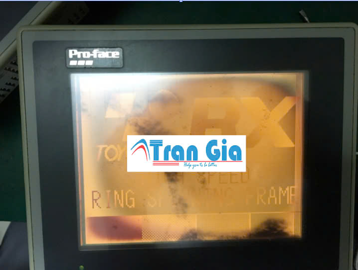 SỬA MÀN HÌNH HMI 5.7 INCH LỖI HIỂN THỊ LOANG MỜ