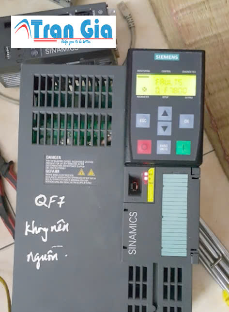 Sửa Biến tần Simens báo lỗi
