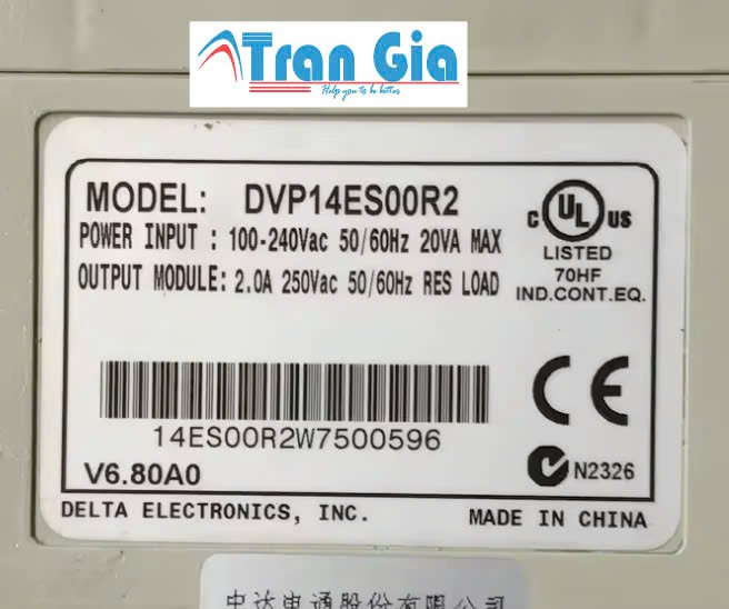 PLC Delta DVP14ES00R2