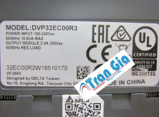 PLC Delta DVP32EC00R3