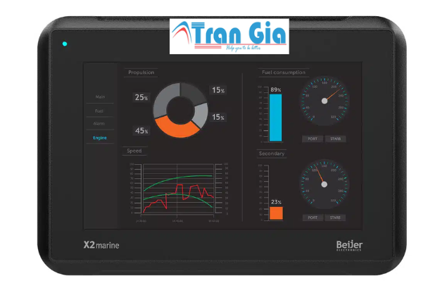HMI Beijer Hàng Hải X2 Marine SC 7-15 Inch, Màu, Ethernet, USB, COM, SD, SDHC, CiX Port, SoftControl