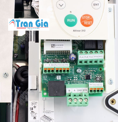 Sửa chữa biến tần Schneider ATV212 chuyên tải nặng báo lỗi