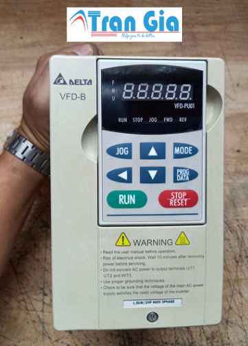 Trung tâm sửa chữa lỗi biến tần Delta VFD-B công suất từ 1hp đến 100hp