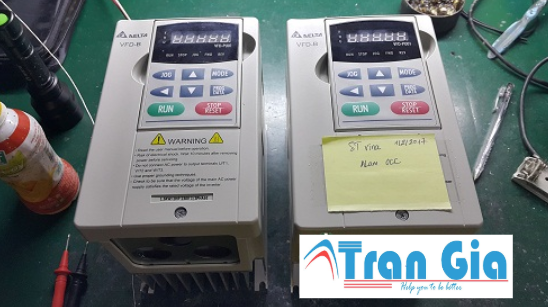 Trung tâm sửa chữa lỗi biến tần Delta VFD-B công suất từ 1hp đến 100hp