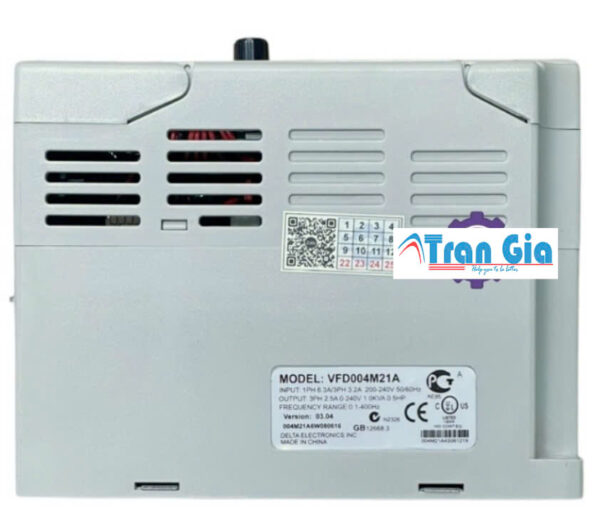 Biến tần VFD00421A công suất 0.4KW, 220V VFD-M series Biến tần VFD00421A công suất 0.4KW, 220V VFD-M series