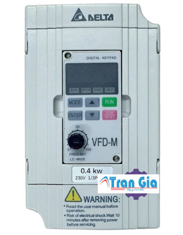 Biến tần VFD00421A công suất 0.4KW, 220V VFD-M series Biến tần VFD00421A công suất 0.4KW, 220V VFD-M series