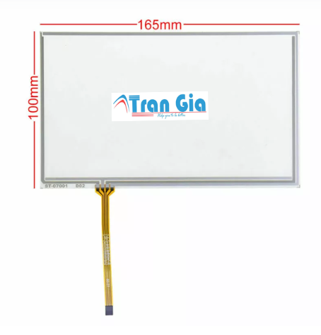 Tấm cảm ứng màn hình 7 inch kích thước 165×100mm - Nhận thay tấm cảm ứng màn hình HMI