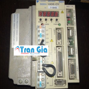 Servo Yaskawa báo lỗi 1 chấm (.) 1 gạch ngang (–) đỏ giữa màn hình