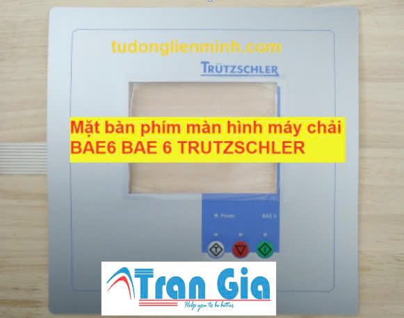 Mặt bàn phím màn hình máy chải BAE6 BAE 6 TRUTZSCHLER