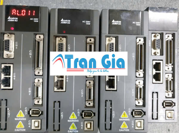 Servo Delta báo lỗi AL11, AL12.