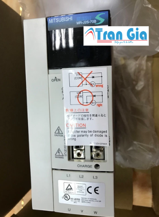 Servo Driver Mitsubishi MR-J2S-70B 750W 200VAC