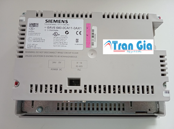 Màn hình HMI SIEMENS TP177 MICRO 6AV6640-0CA11-0AX1
