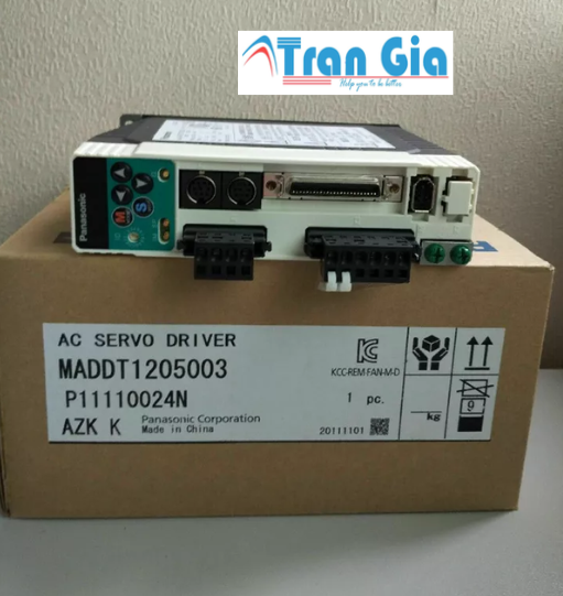 Bộ điều khiển Servo Panasonic MADDT1205003