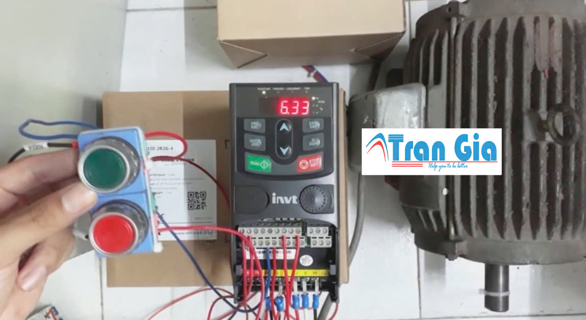 Biến tần INVT báo lỗi OC1, OC2, OC3