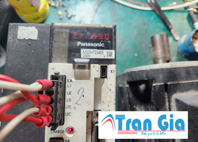Servo Panasonic báo lỗi Err 23, Err 24