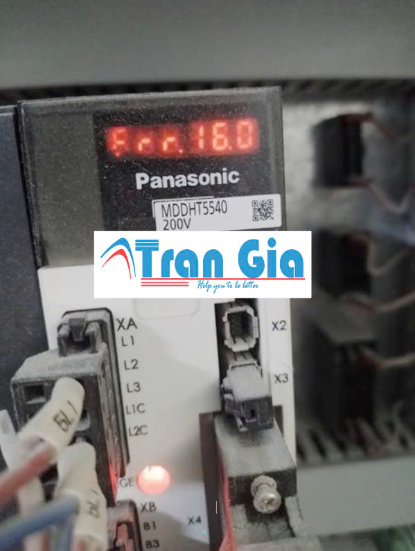 Servo Panasonic báo lỗi Err 23, Err 24