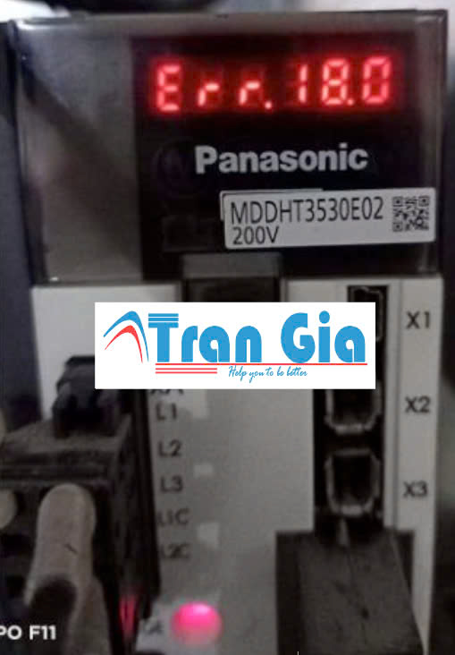 Servo Panasonic báo lỗi Err 23, Err 24