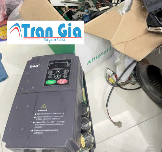 Biến tần INVT báo lỗi OC1, OC2, OC3