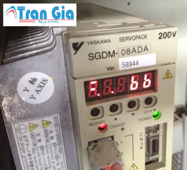 Servo Yaskawa lỗi A.450 Undervoltage báo lỗi xử lí trong ngày Servo Yaskawa lỗi A.450 Undervoltage báo lỗi xử lí trong ngày