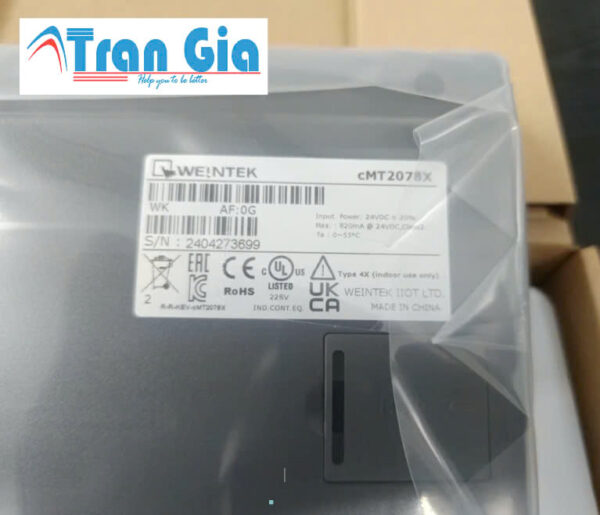 HMI Weintek MT8106iP 10.1 inch 24VDC