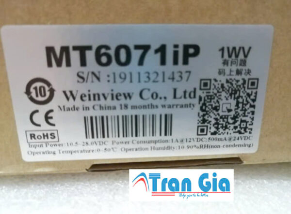 Màn hình HMI Weintek MT6070iP 7