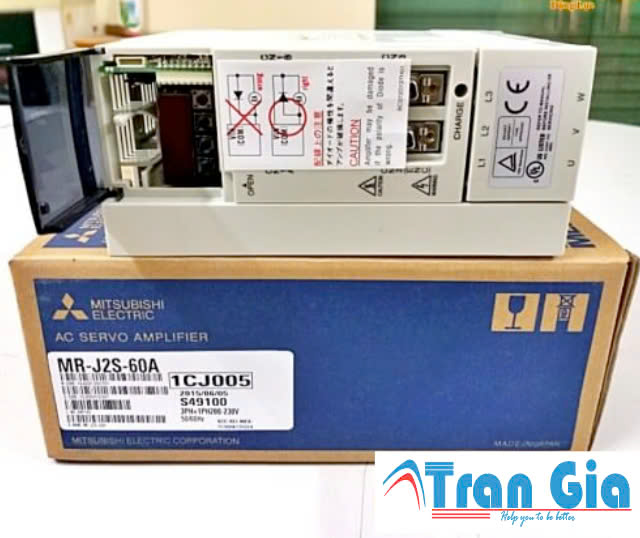 Servo Driver Mitsubishi MR-J2S-60A 600W 200VAC Servo Driver Mitsubishi MR-J2S-60A 600W 200VAC