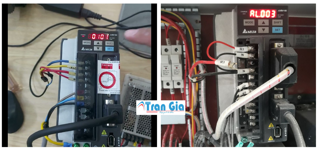 Chuyên sửa AC Servo Delta Báo Lỗi Và Cách Sửa uy tín