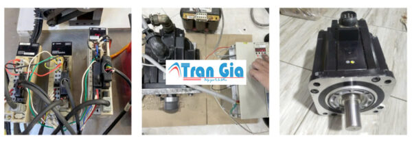 Hình ảnh sửa chữa servo Yaskawa TRAN GIA Hình ảnh sửa chữa servo Yaskawa TRAN GIA
