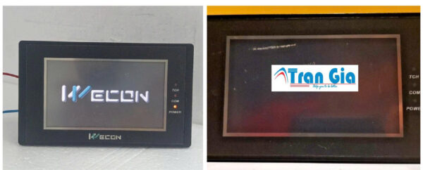 Hình ảnh màn hình HMI báo lỗi hư hỏng đang được sửa chữa tại TRAN GIA Automation Hình ảnh màn hình HMI báo lỗi hư hỏng đang được sửa chữa tại TRAN GIA Automation
