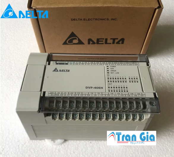 PLC Delta DVP40EH00T2 24 In/16 Out Transistor 220VAC & Gía ưu đãi PLC Delta DVP40EH00T2 24 In/16 Out Transistor 220VAC & Gía ưu đãi
