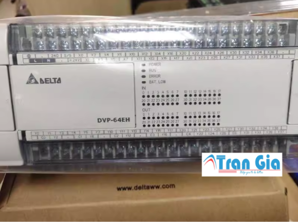 Bộ lập trình PLC Delta DVP64EH00T2 36 In/24 Out Transistor 220VAC & Gía ưu đãi Bộ lập trình PLC Delta DVP64EH00T2 36 In/24 Out Transistor 220VAC & Gía ưu đãi