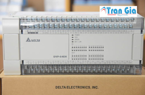 Bộ lập trình PLC Delta DVP64EH00T2 36 In/24 Out Transistor 220VAC & Gía ưu đãi Bộ lập trình PLC Delta DVP64EH00T2 36 In/24 Out Transistor 220VAC & Gía ưu đãi