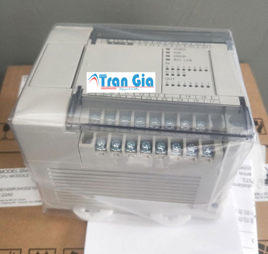 Bộ lập trình PLC Delta DVP16EH00R2 8 In/8 Out Relay 220VAC Bộ lập trình PLC Delta DVP16EH00R2 8 In/8 Out Relay 220VAC