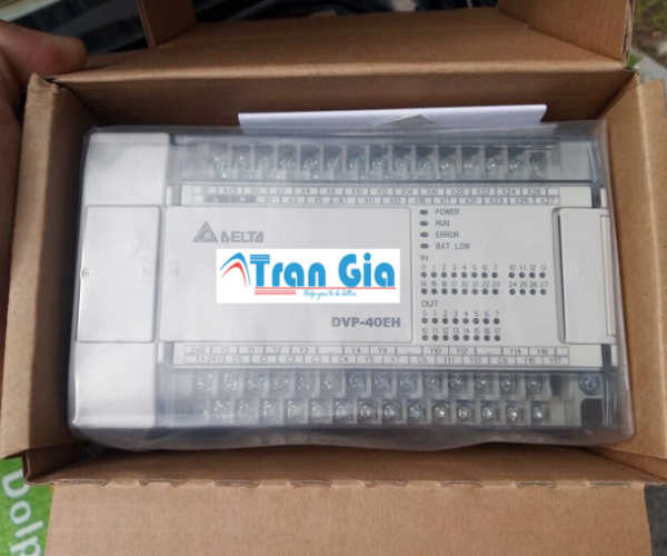 PLC Delta DVP40EH00T2 24 In/16 Out Transistor 220VAC & Gía ưu đãi PLC Delta DVP40EH00T2 24 In/16 Out Transistor 220VAC & Gía ưu đãi