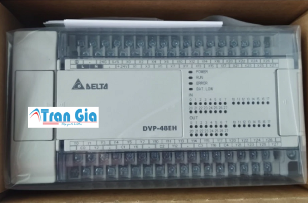 Bộ lập trình PLC Delta DVP48EH00T2 24 In/24 Out Transistor 220VAC & Gía ưu đãi Bộ lập trình PLC Delta DVP48EH00T2 24 In/24 Out Transistor 220VAC & Gía ưu đãi