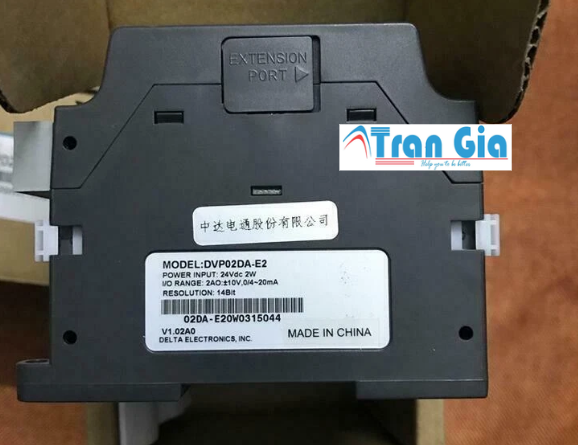 Module PLC DVP02DA-E2 Delta & Gía ưu đãi Module PLC DVP02DA-E2 Delta & Gía ưu đãi