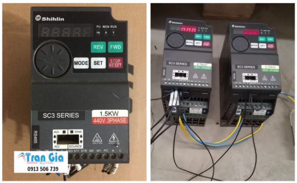Sửa biến tần Shihlin SS2 báo lỗi uy tín giá rẻ tại Trần Gia Automation Sửa biến tần Shihlin SS2 báo lỗi uy tín giá rẻ tại Trần Gia Automation