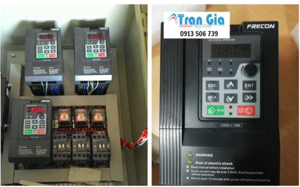 Sửa biến tần Frecon FR500A công suất từ 11kw đến 160kw báo lỗi bảo hành 3-6 tháng Sửa biến tần Frecon FR500A công suất từ 11kw đến 160kw báo lỗi bảo hành 3-6 tháng