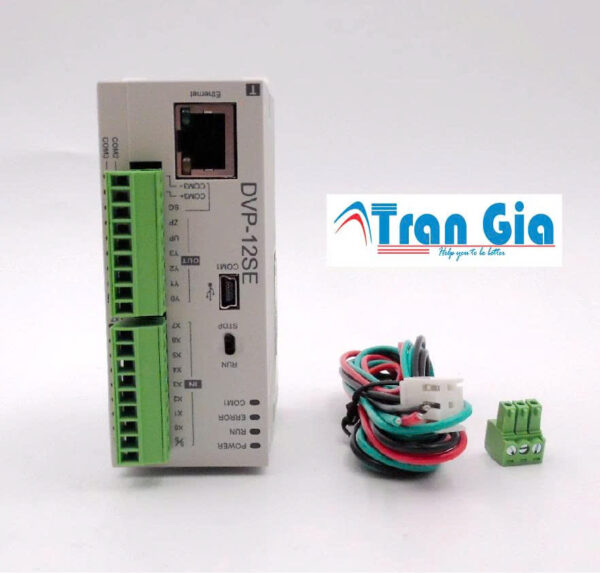 Bộ lập trình PLC Delta DVP12SE11T 8 In/4 Out Transistor 24VDC & Gía ưu đãi