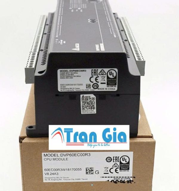 Bộ lập trình PLC Delta DVP60EC00R3 36 In/24 Out Relay 220VAC & Gía ưu đãiBộ lập trình PLC Delta DVP60EC00R3 36 In/24 Out Relay 220VAC & Gía ưu đãi Bộ lập trình PLC Delta DVP60EC00R3 36 In/24 Out Relay 220VAC & Gía ưu đãi