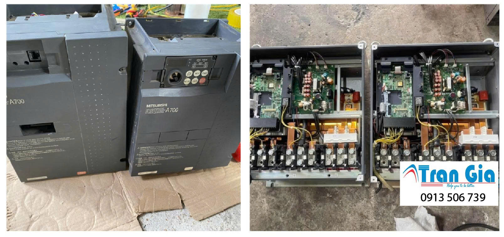 Trung tâm sửa biến tần Mitsubishi báo lỗi bảo hành lên đến 6 tháng